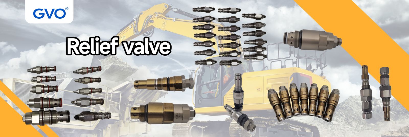Valve de Relief d'excavatrice