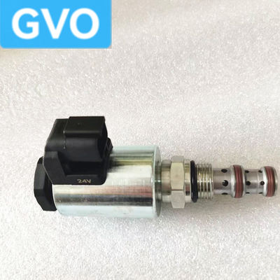 XCMG200 XE60 75 80 150 215 230 2510510 Pièces d'excavatrice Sensor de réservoir de carburant Soupape solénoïde Excavatrice pilote Serrure de sécurité Rotative soupape solénoïde bobine de bobine de soupape solénoïde