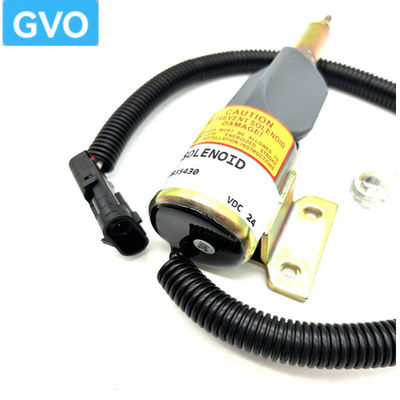 3935430 Pièces de pièces d'excavatrice moteur Cummins 6BT éteindre l'huile soupape solénoïde éteindre l'électricité