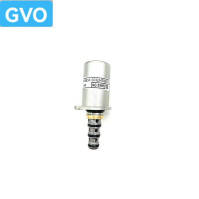 KWE5K-50/G24DB50 Pompes hydrauliques pour excavatrice Fermeture de sécurité soupape solénoïde pour SK200-8 SK170-8 SK210-8